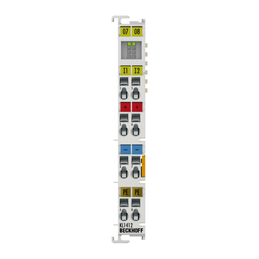 KL1412 | Bus Terminal, 2-channel digital input, 24 V DC, 0.2 ms