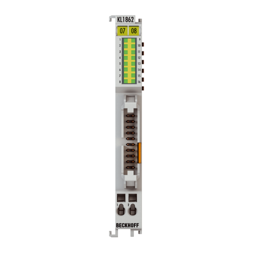 KL1862-0010 | Bus Terminal, 16-channel digital input, 24 V DC, 3 ms, ground switching, flat-ribbon cable