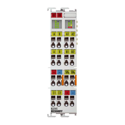 KL2545 | Bus Terminal, 2-channel PWM output, 8…50 V DC, 3.5 A, current-controlled