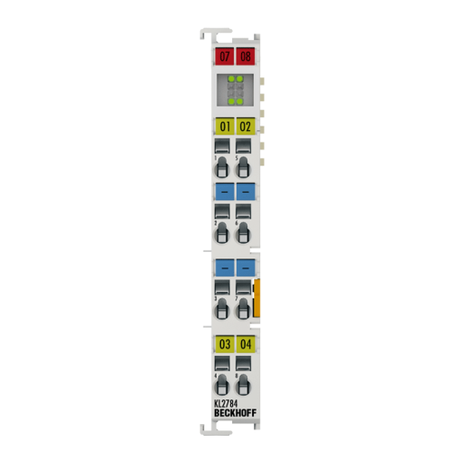 KL2784 | Bus Terminal, 4-channel solid state relay output, 30 V AC, 48 V DC, 2 A