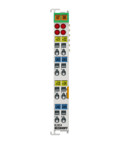 KL3054 | Bus Terminal, 4-channel analog input, current, 4…20 mA, 12 bit, single-ended