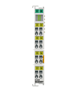 KL3408 | Bus Terminal, 8-channel analog input, voltage, ±10 V, 12 bit, single-ended
