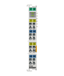 KL3464 | Bus Terminal, 4-channel analog input, voltage, 0…10 V, 12 bit, single-ended