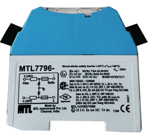 MTL7796- | MTL Instruments | Intrinsically Safe Zener Barriers