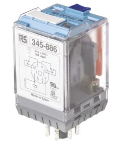 Releco Plug In Power Relay, 24V dc Coil, 10A Switching Current, DPDT
