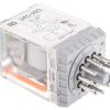 Releco Plug In Power Relay, 115V ac Coil, 10A Switching Current, 3PDT
