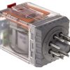 Releco Plug In Power Relay, 230V ac Coil, 10A Switching Current, DPDT
