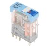Releco PCB Mount Power Relay, 24V dc Coil, 5A Switching Current, DPDT