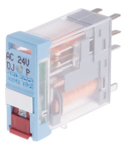 Releco PCB Mount Power Relay, 24V ac Coil, 5A Switching Current, DPDT