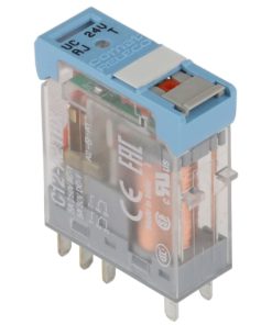 Releco PCB Mount Power Relay, 24V ac/dc Coil, 5A Switching Current, DPDT